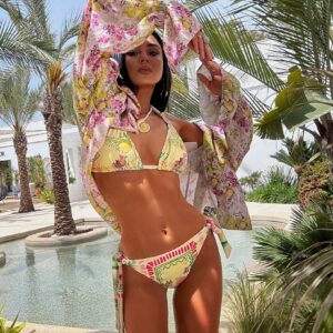 STRÓJ KĄPIELOWY SUMMER VIBES LAMILLA ŻÓŁTY