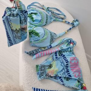 STRÓJ KĄPIELOWY SUMMER VIBES LAMILLA NIEBIESKI