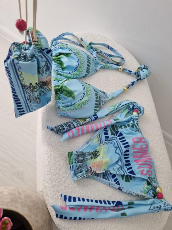 STRÓJ KĄPIELOWY SUMMER VIBES LAMILLA NIEBIESKI
