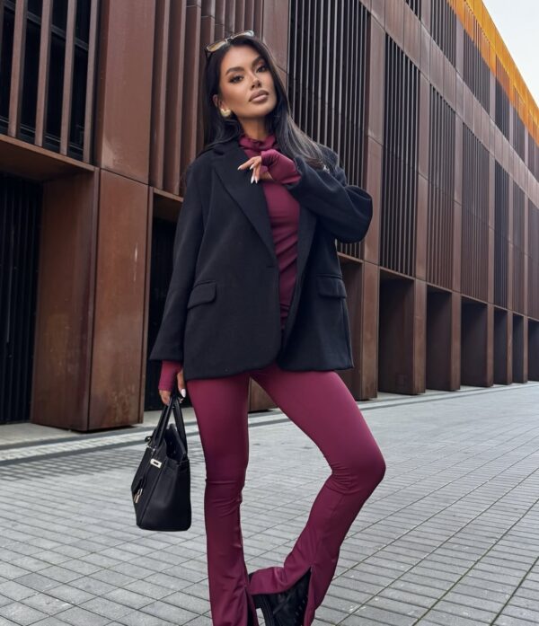 MARYNARKA SLAY CZARNA