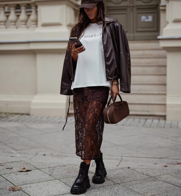 T-SHIRT CHIC ME GUSTA BIAŁY
