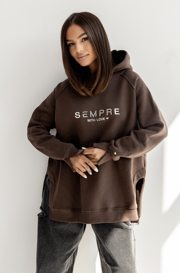 BLUZA RUBY SEMPRE CZEKOLADOWA