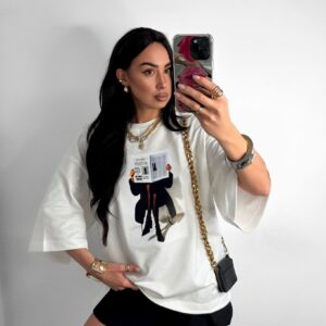 T-SHIRT FLOW LAMILLA BIAŁY