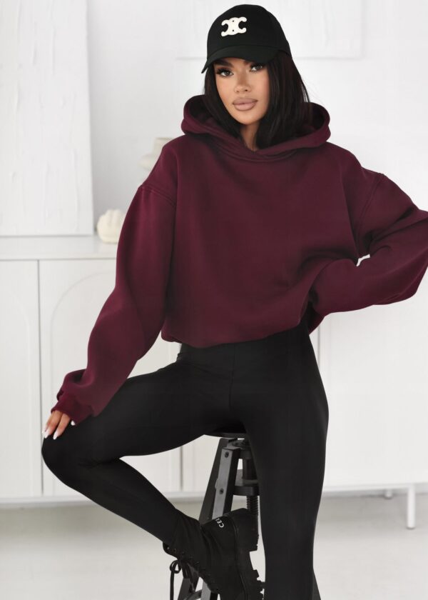 BLUZA LOLA BORDOWA