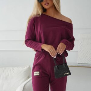 KOMBINEZON RUBY LA BLANCHE BORDOWY - BORDOWY, M/L