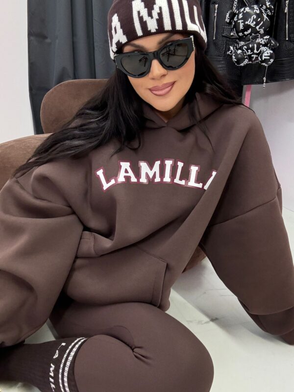 BLUZA CLASSY LAMILLA CZEKOLADOWA