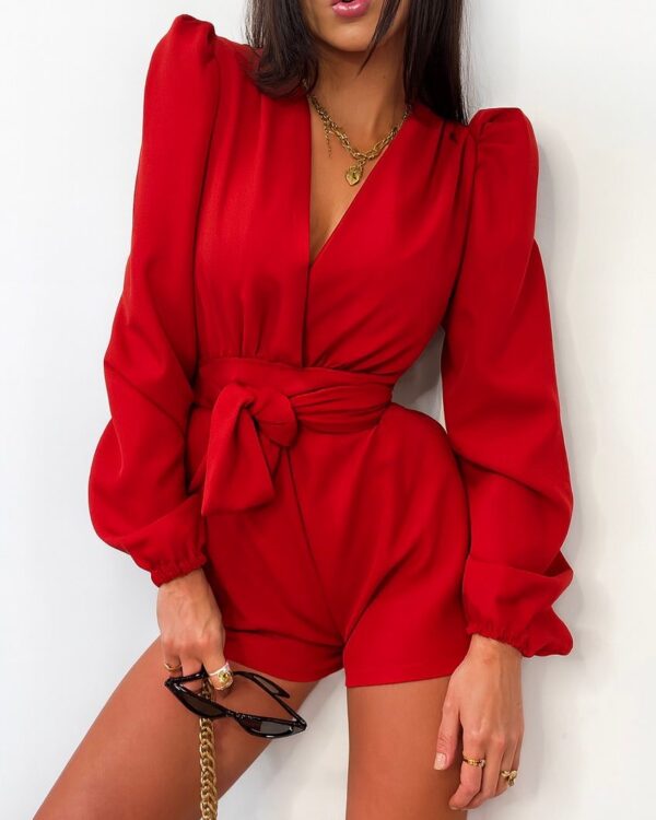 KOMBINEZON LAMILLA CZERWONY