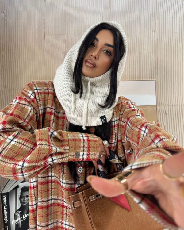 BALACLAVA LAMILLA BIAŁA