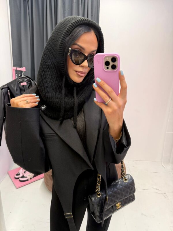 BALACLAVA LAMILLA CZARNA