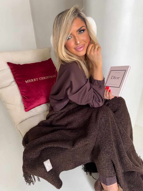 KOC BUCLA BY ME CZEKOLADOWY