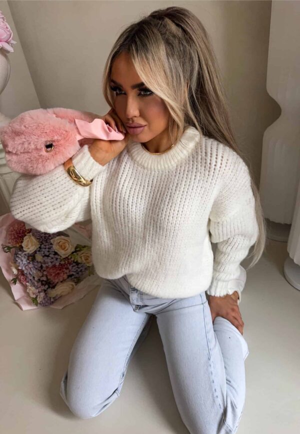 SWETER LEGEND BY ME ECRU