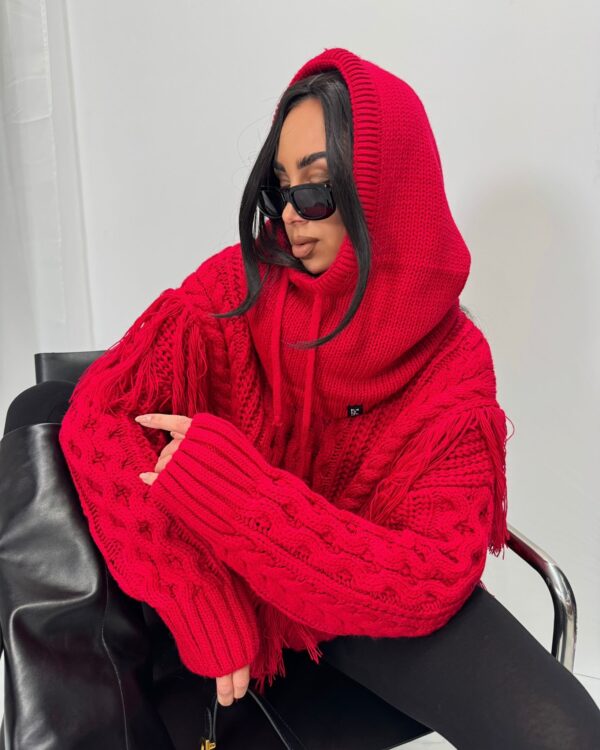 BALACLAVA LAMILLA CZERWONA