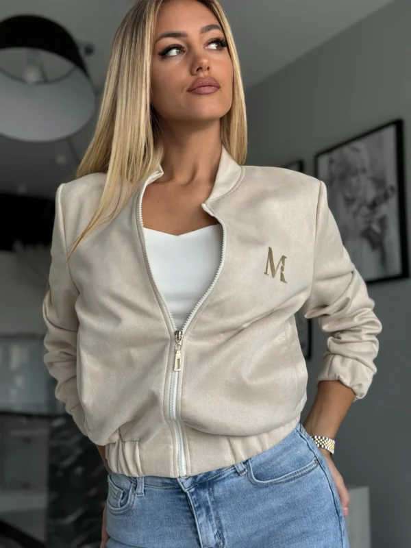 BOMBERKA ZAMSZOWA MARINA BEŻOWA