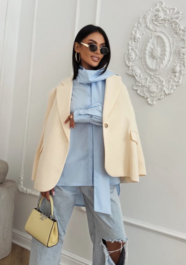 MARYNARKA DRESOWA SLAY WANILIOWA