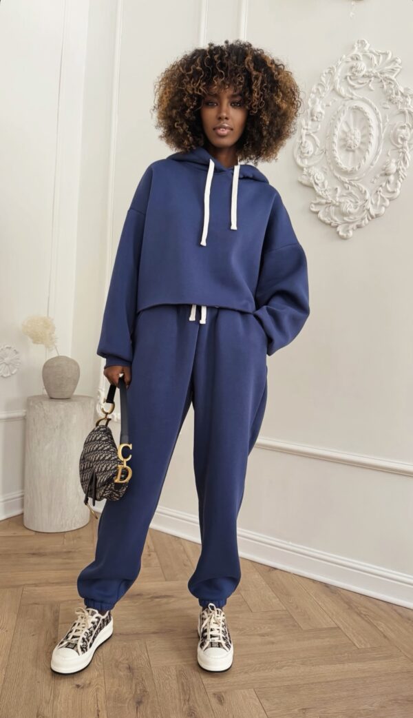 KOMPLET DRESOWY SLAY GRANATOWY