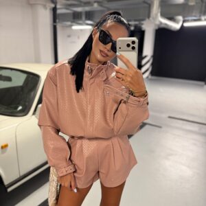 SPODENKI PLECIONE LAMILLA PUDROWE