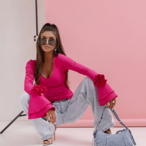 BLUZKA ROSEA FUKSJOWA