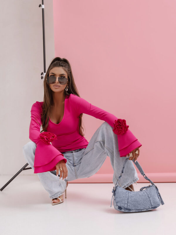 BLUZKA ROSEA FUKSJOWA