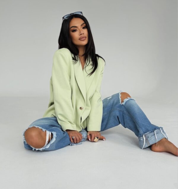 MARYNARKA DRESOWA SLAY PISTACJOWA