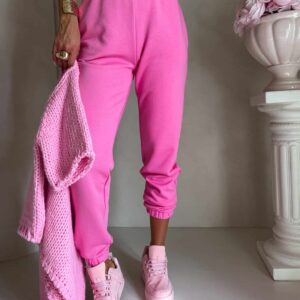 SPODNIE DRESOWE CLASSIC BY ME FUKSJOWE