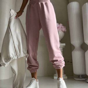 SPODNIE DRESOWE CLASSIC BY ME PUDROWE