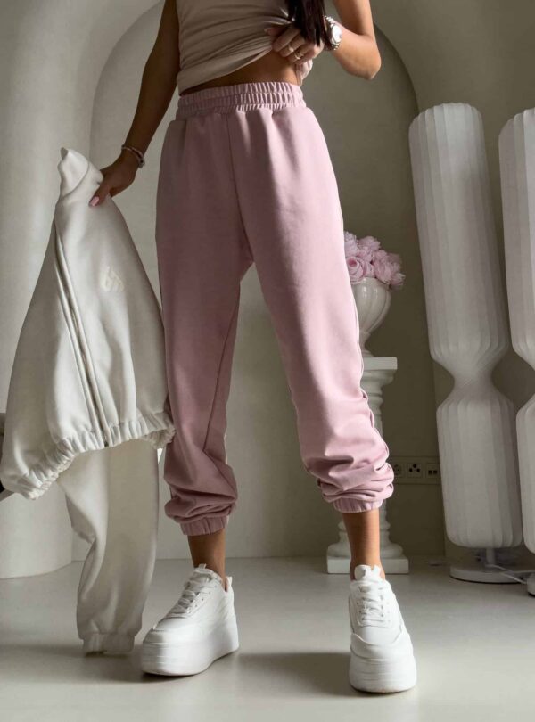 SPODNIE DRESOWE CLASSIC BY ME PUDROWE