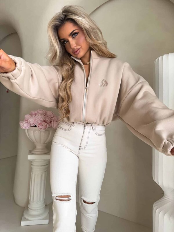 BLUZA BESTIE BY ME BEŻOWA