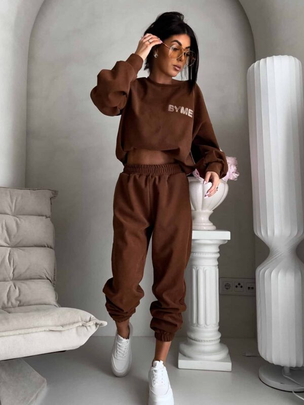 KOMPLET NOIR BY ME KARMELOWY