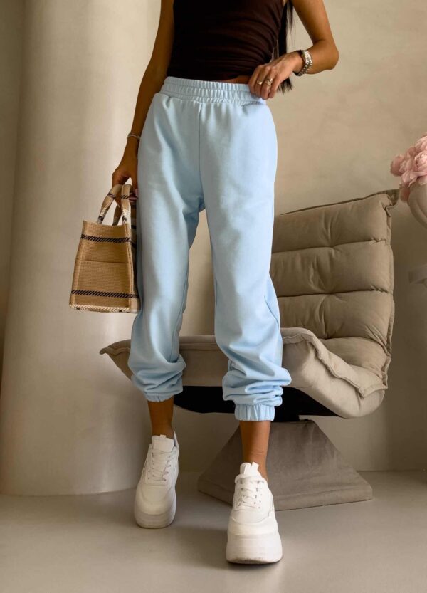 SPODNIE DRESOWE CLASSIC BY ME BŁĘKITNE