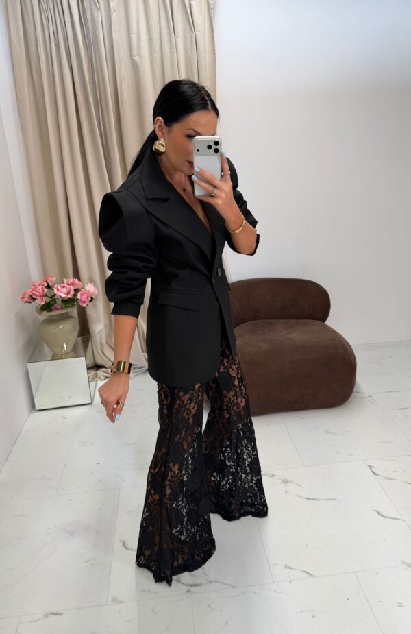 SPODNIE KORONKOWE LAMILLA CZARNE