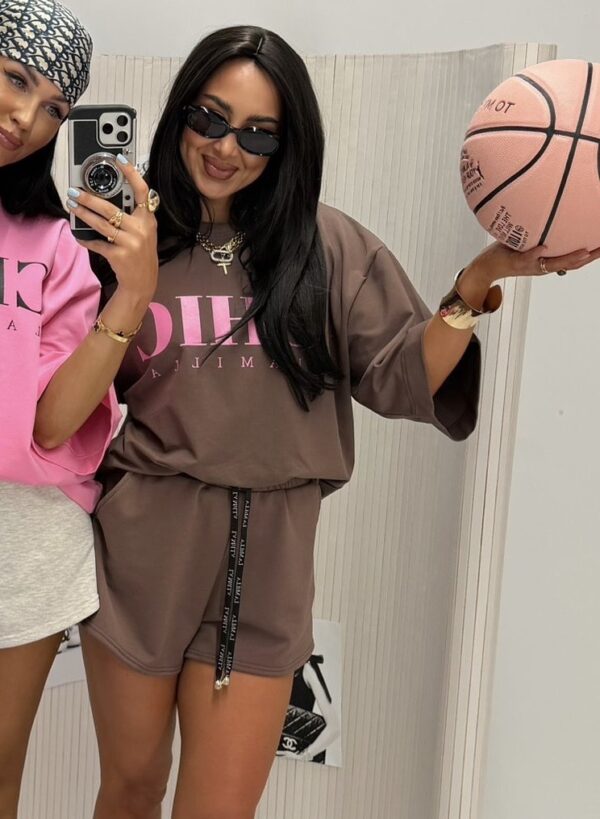 SPODENKI DRESOWE CHIC LAMILLA CZEKOLADOWE