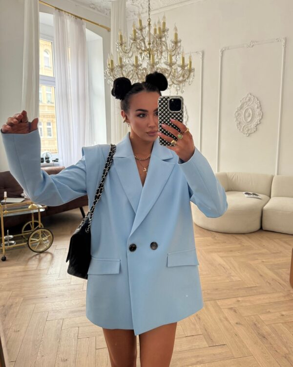 MARYNARKA WIGILIA LAMILLA BŁĘKITNA