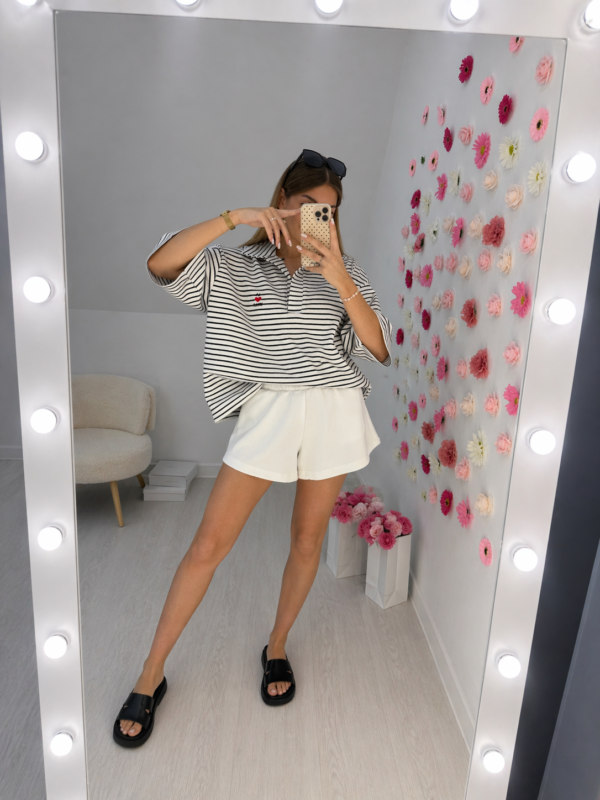 BLUZA POLO W PASKI LAMILLA