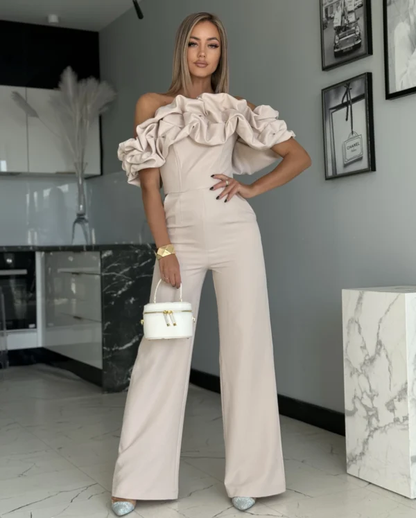 KOMBINEZON ANGEL MARINA BEŻOWY