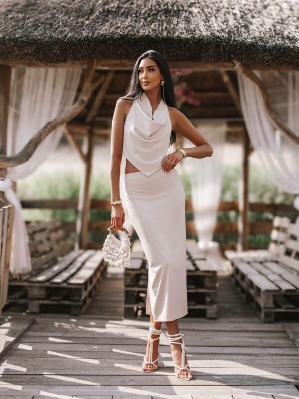 KOMPLET PARYŻ AGATHA FASHION BEŻOWY