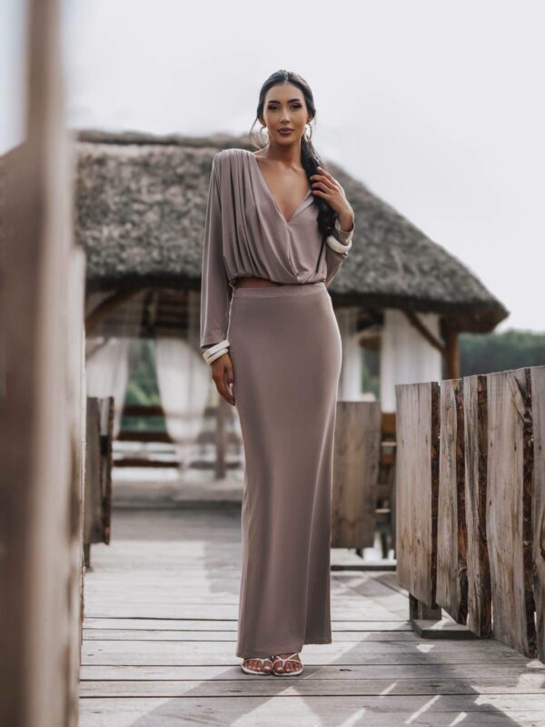KOMPLET SOLEY AGATHA FASHION MOCCA