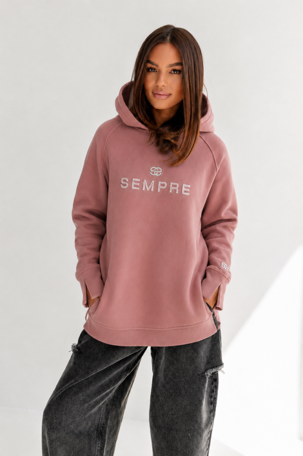 BLUZA RUBY SEMPRE BRUDNY RÓŻ